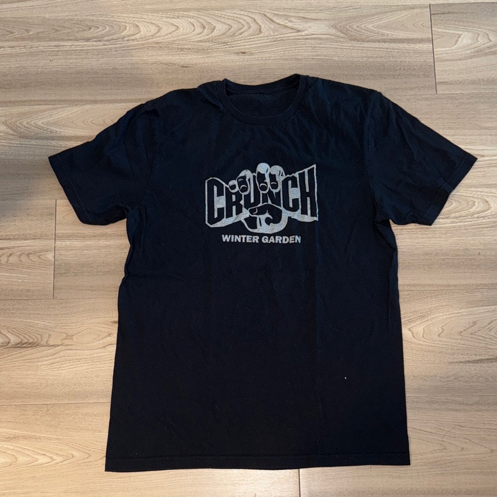 Crunch Fitness Winter Garden Black T-Shirt